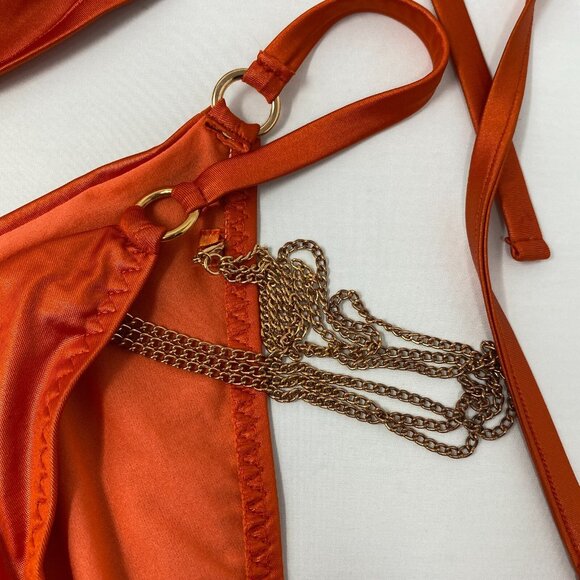 Agent Provocateur Tonya Orange Bikini Set AP4 Large - Picture 10 of 15